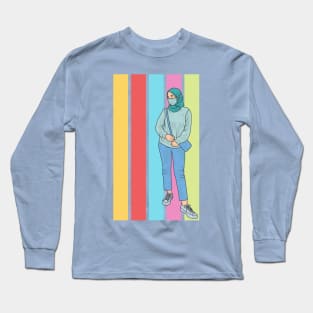 Casual Lady Pastel Candy Collection Long Sleeve T-Shirt